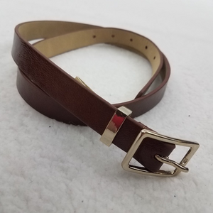 ~ Loft Size‎ S Womens Brown Waist Belt Faux Leather